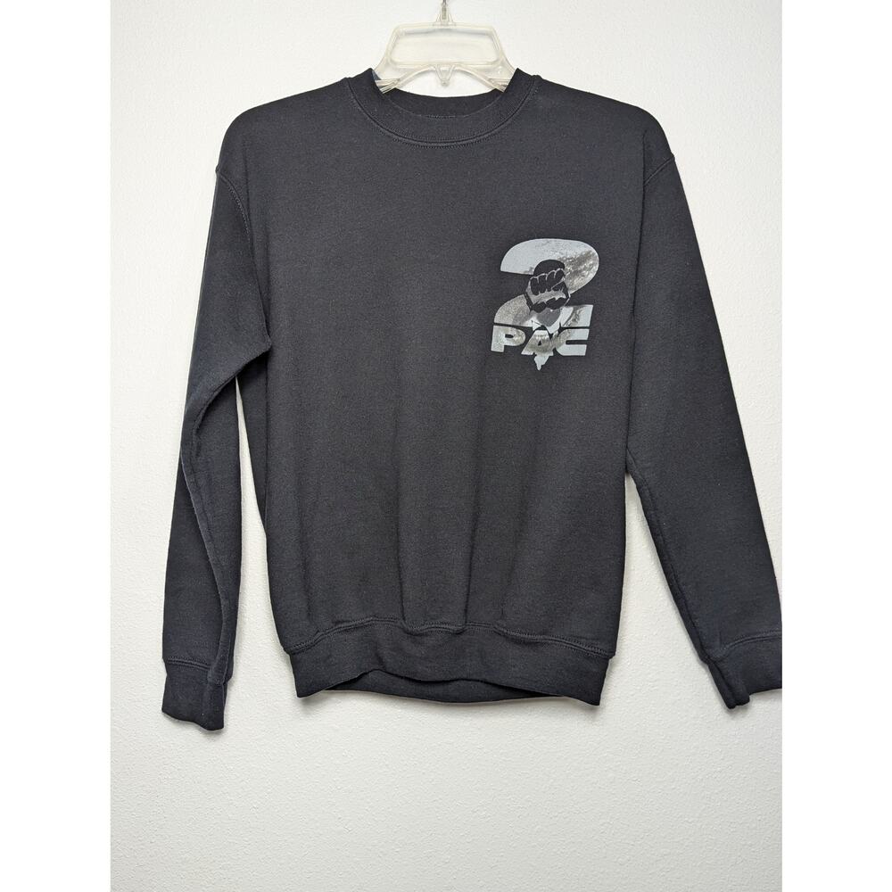 2 Pac Tupac Shakur Against All Odds Crewneck Pullover Sweatshirt Unisex Size XS